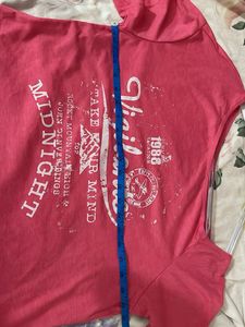 Pink Graphic T-Shirt