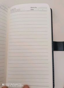 Gift Set:- Ascolite Black Notebook and Pen Set