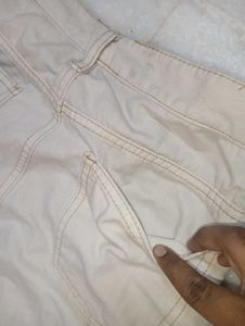 Light Beige Cargo Pants