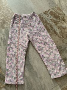 Cozy Geometric Pattern Pajama Pants