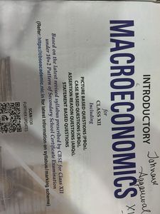 Introductory Macro Economics for Class XII