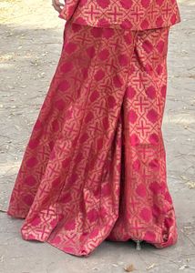 Elegant Pink Kurta Set with Palazzo