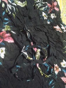 Floral Print Romper