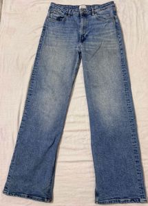 Only Brand Blue Straight Fit Denim
