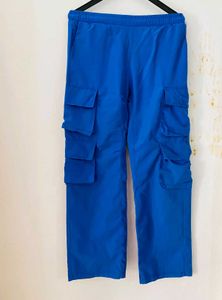 Vibrant Blue Cargo Pants