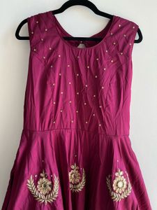 Brand new Beautiful Embroidered Ethnic Gown