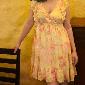 Flowy Floral Summer Dress