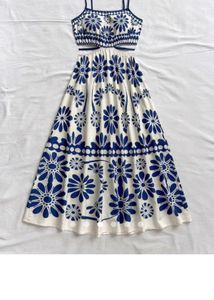 Boho Floral Print Summer Dress