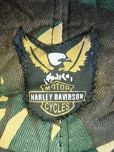 Harley Davidson Camo Baseball Cap