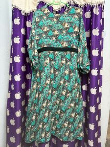 Vibrant Geometric Print Kurti