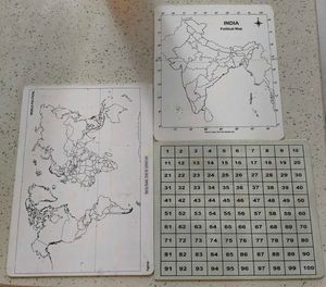 Maps And Number Plate