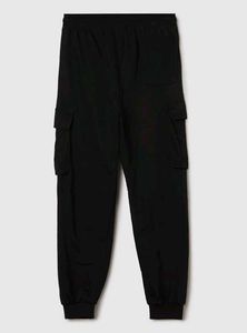 ♣️Black Cargo Jogger Pants