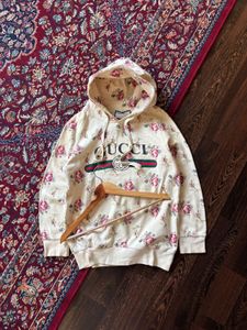 Gucci Monogram Pouch and hoodie