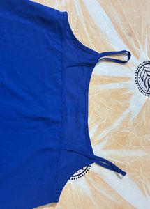 navy blue top