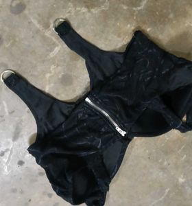 Black Corset Bustier Top