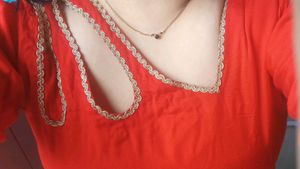 Red Anarkali Kurta