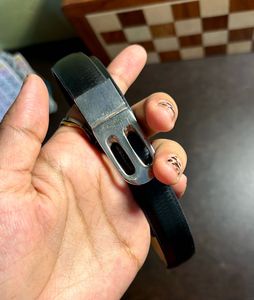 khadims Classic Black Reversible Belt