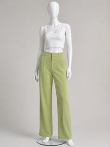 High-Waisted Wide Leg Pants