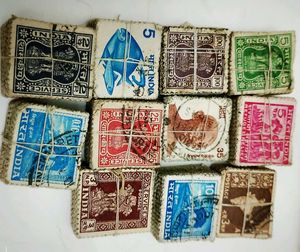 Vintage Postage Stamps Collection
