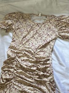 Chic Floral Print Mini Dress