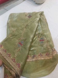 Beautifully Embellished Saree