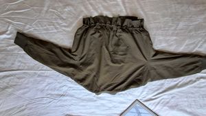 Olive Green Bomber Jacket