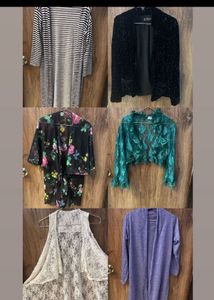 Striped Duster Cardigan