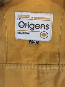 Men's Mustard Yellow Casual Shirt