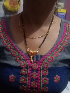Mangalsutra Red ♥️ Stone