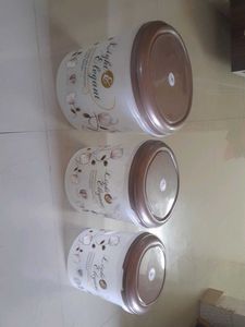 Elegant Storage Containers Set of 3
