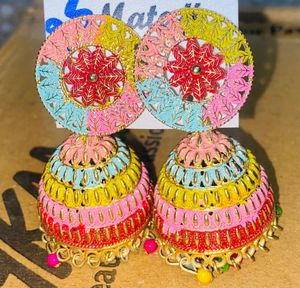 #jhumka earing