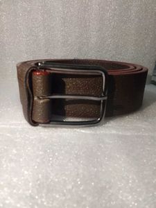 New  Men's fox Lather Belt Combo - Black &amp;