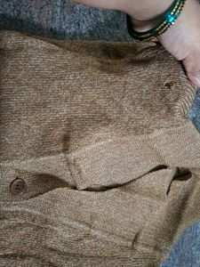 Vintage Knit Button-Down Cardigan