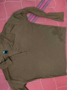 Comfortable Brown Crop Top