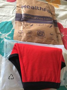 HealthFab Red &amp; Black Period Panty