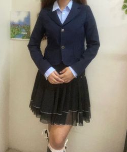 Blazer and skirt set