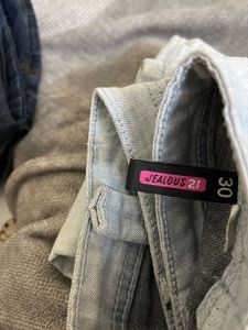 Light Wash Slim Fit Jeans