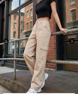 Stylish Beige Cargo Pants