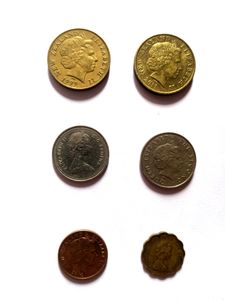 6 Combo - Elizabeth Mixed Country Old Rare Coins