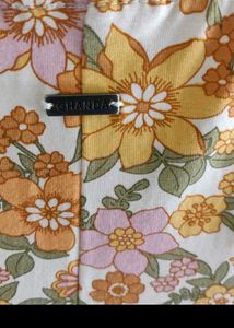 Retro Floral Bell Bottom Pants