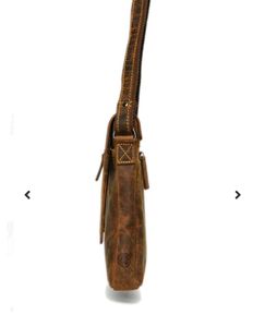 Brown Leather Crossbody Bag