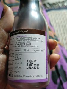 Plam Body Mist
