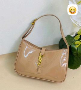 Chic Patent Leather Handbag