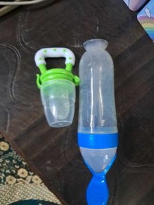 Baby Food Feeder & Spoon Set