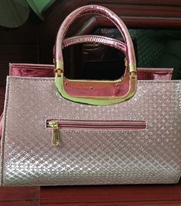 Elegant Rose Gold Handbag