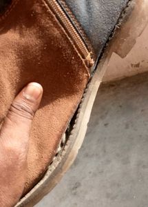 Brown Suede Ankle Boots