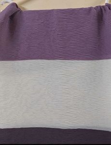 Crinkle Striped Hijab Scarf
