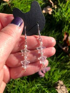 Star &amp; Swirl Dangle Earrings ( Any 1)