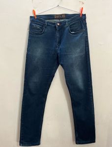 Men's Dark Wash Denim Jeans