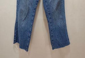 Zara High Rise Denim Jeans